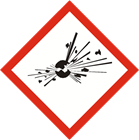 Image result for explosion hazard symbol